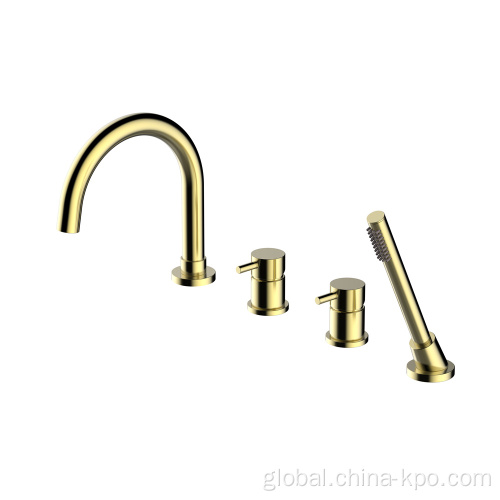 washbasin mixer tap AsiaSingle Lever Brass Chrome Bath & Shower Set Manufactory